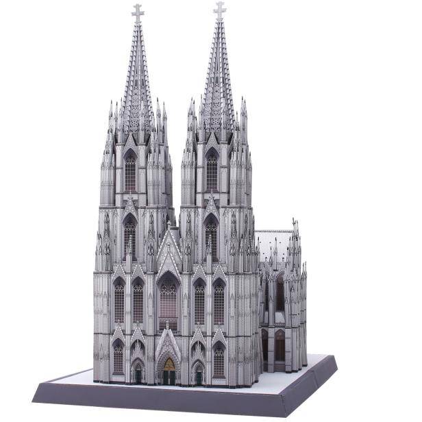 Germany Cathedral 3D Scale Model Handicrafts Model Building Kits