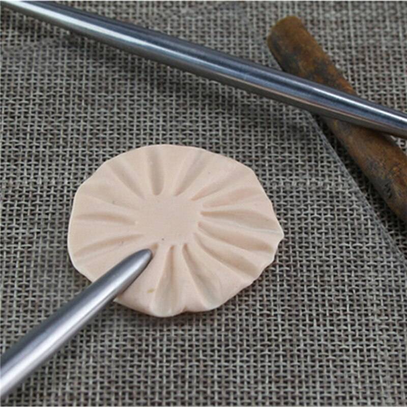 Pottery Modeling Stick Clay Tools Handicrafts cb5feb1b7314637725a2e7: Fine|Rough