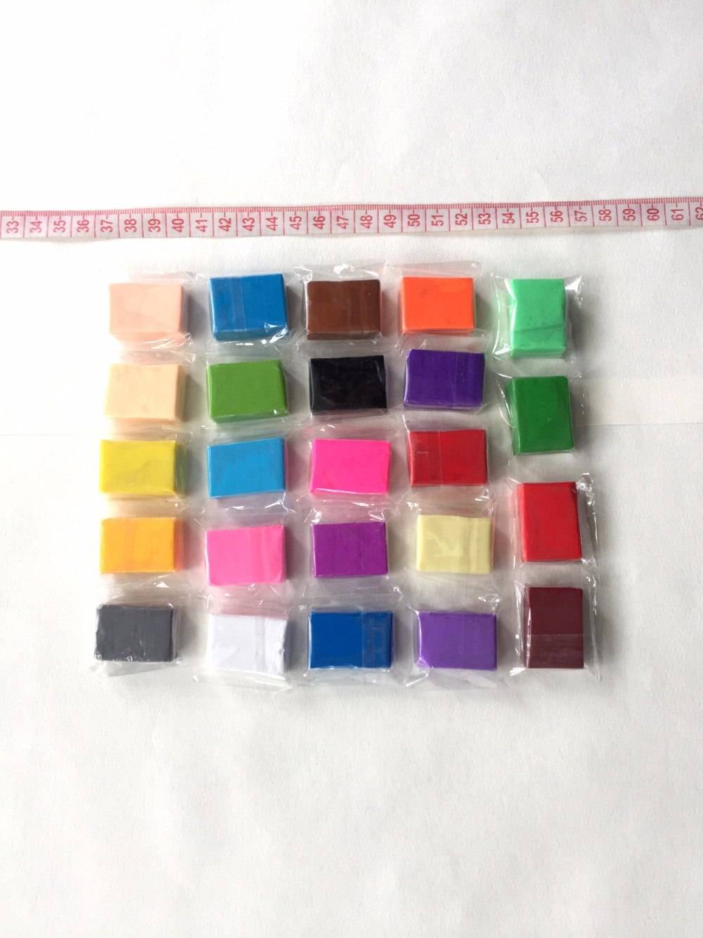 Bright Colors Polymer Modeling Clay Bars 24 pcs Set Clay Tools Handicrafts 1ef722433d607dd9d2b8b7: Outside US