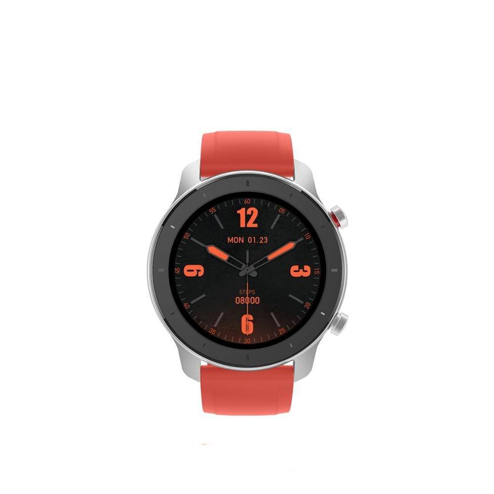 Women’s Round Anti-Fingerprint Fitness Watch Jewellery & Watches Watches cb5feb1b7314637725a2e7: Cherry Blossom Pink|Coral Red|Moonlight White|Starry Black