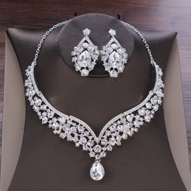 Crystal Bridal Jewelry Set Jewellery Jewellery & Watches 8d255f28538fbae46aeae7: 1Pcs Crown|2Pcs Jewelry Set|3Pcs Jewelry Set