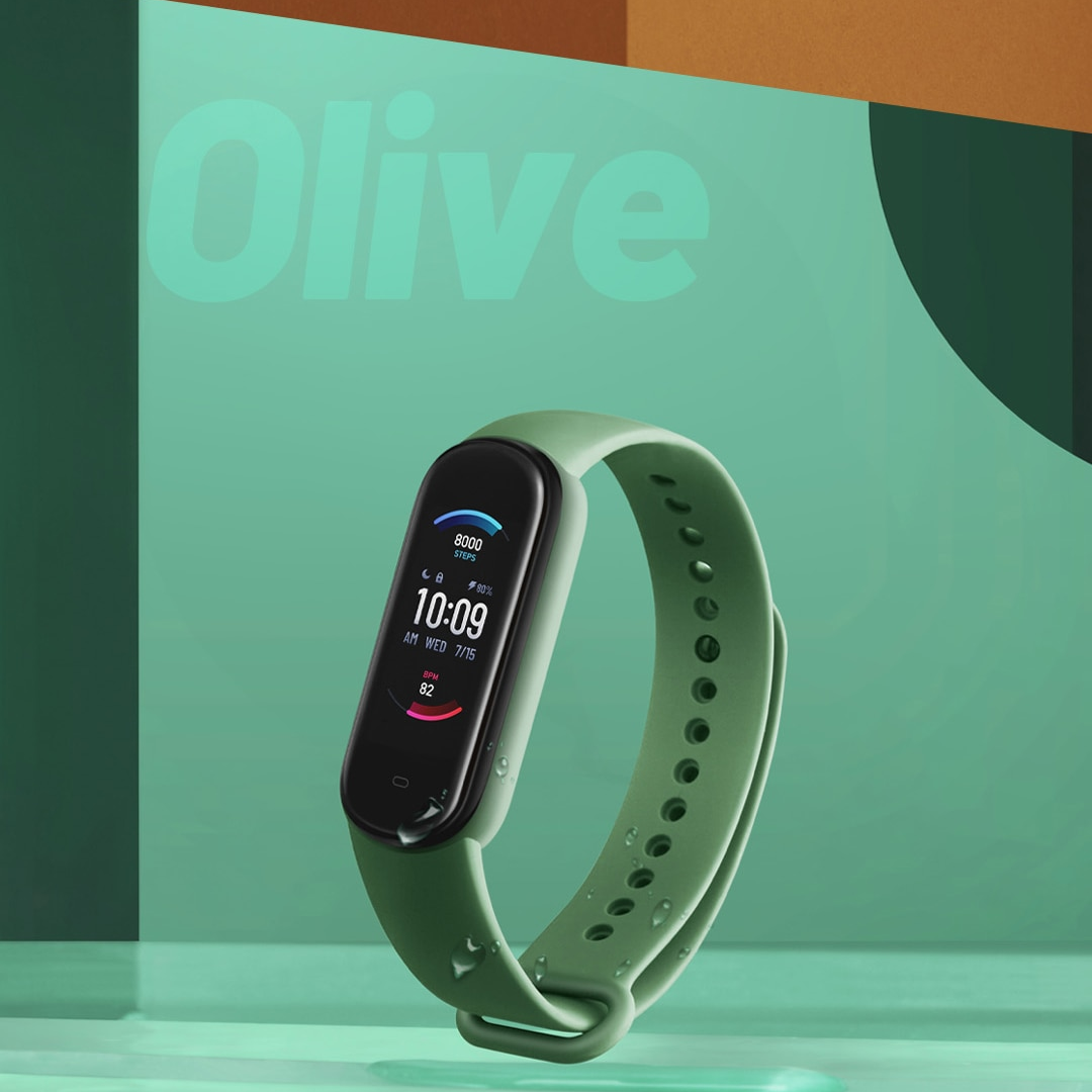 Men’s Smart Bracelet with Colorful Band Jewellery & Watches Watches cb5feb1b7314637725a2e7: Midnight Black|Olive|Orange