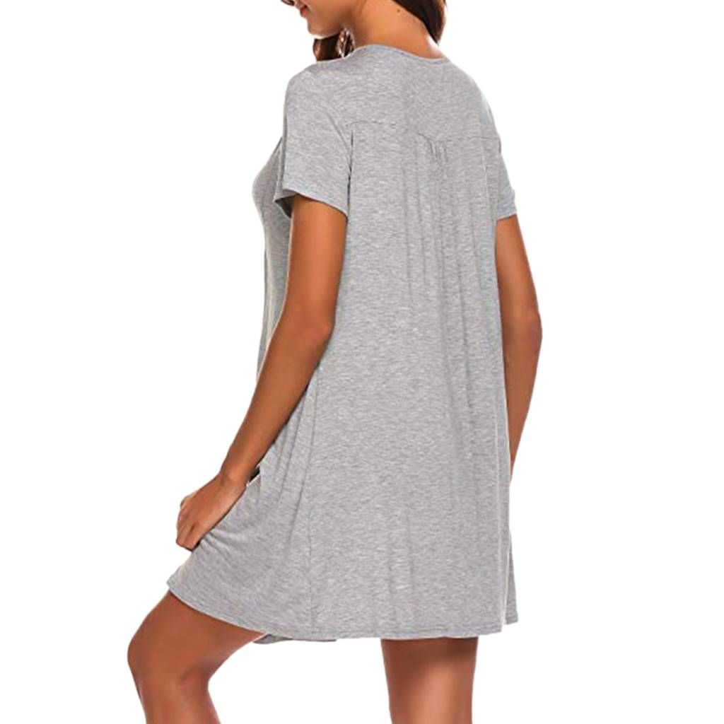 Loose Maternity Dress Clothing & Apparel Mother & Kids cb5feb1b7314637725a2e7: Black|Gray|Wine