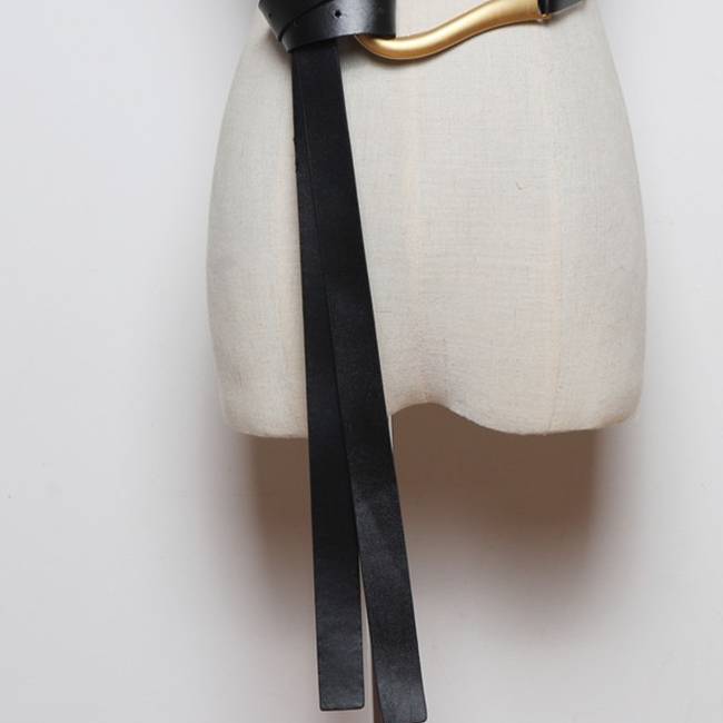 Women’s U-Shaped PU Leather Belt Accessories Belts & Purses Clothing & Apparel cb5feb1b7314637725a2e7: Hollow Beige|Hollow Black|Solid-Big-Buckle