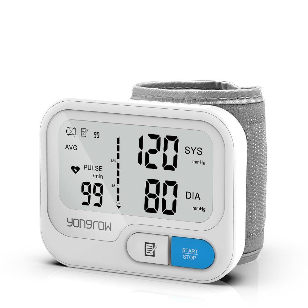 Automatic Digital Wrist Blood Pressure Monitor Beauty & Wellness Wellness Products 1ef722433d607dd9d2b8b7: Outside US