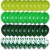 40pcs green balloons