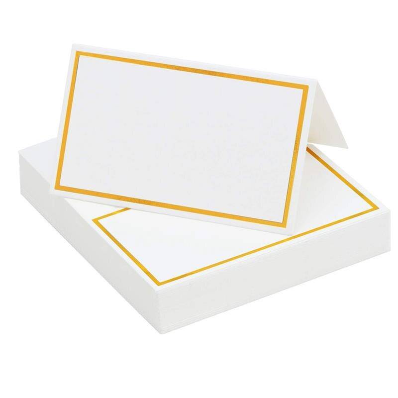 White Cards for Wedding Party