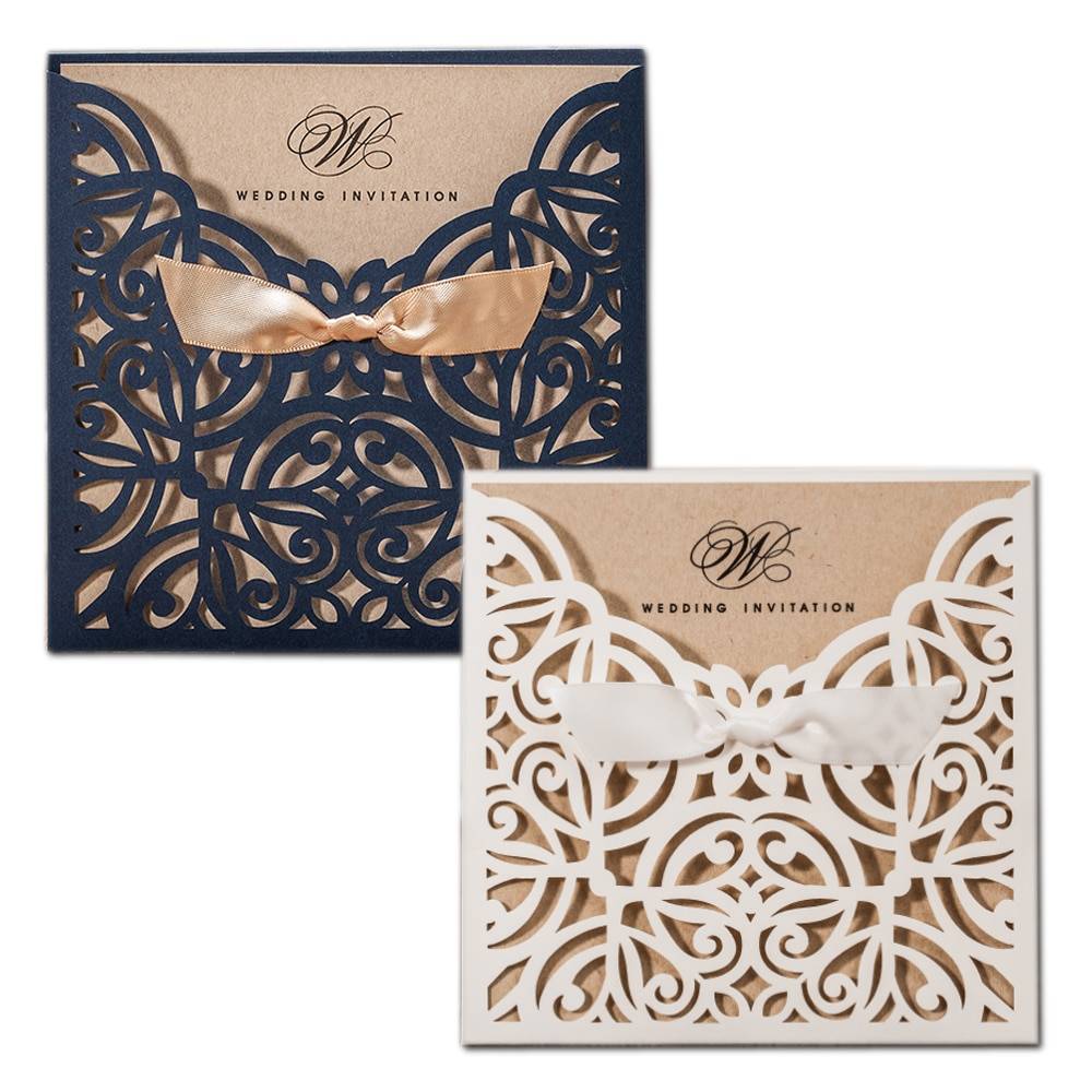 Square Wedding Invitation Card Invitations Wedding cb5feb1b7314637725a2e7: Black|White