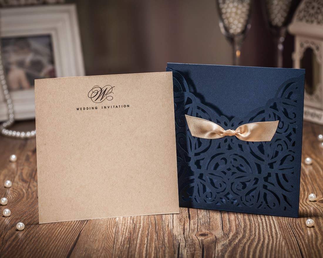 Square Wedding Invitation Card Invitations Wedding cb5feb1b7314637725a2e7: Black|White