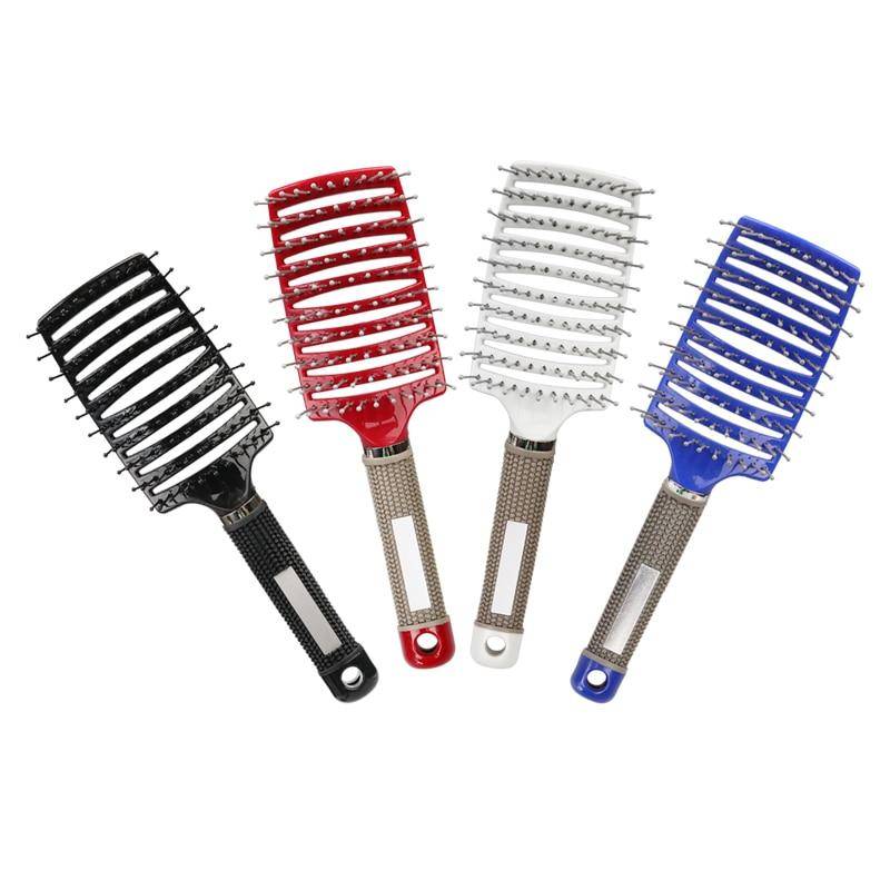 Colorful Durable Women’s Styling Hair Brush Beauty & Wellness Hair Care cb5feb1b7314637725a2e7: Type A Black|Type A Blue|Type A Gold|Type A Pink|Type A Purple|Type A Red|Type A White|Type B black|Type B Blue|Type B Gold|Type B Pink|Type B Red|Type B White
