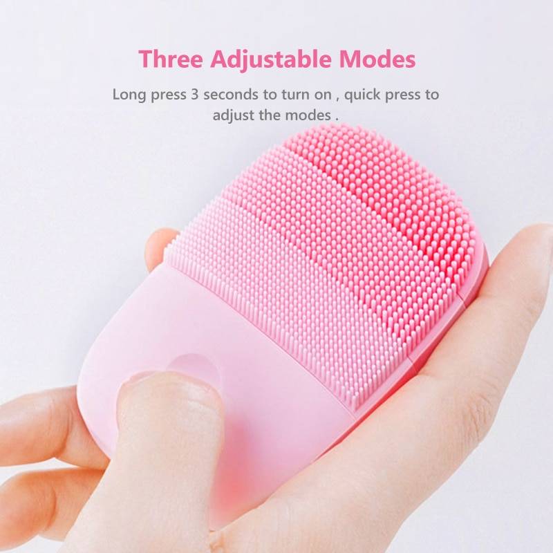 Sonic Skin Soothing Deep Cleanser USB Brush Beauty & Wellness Face Care cb5feb1b7314637725a2e7: Grey|Pink|Yellow