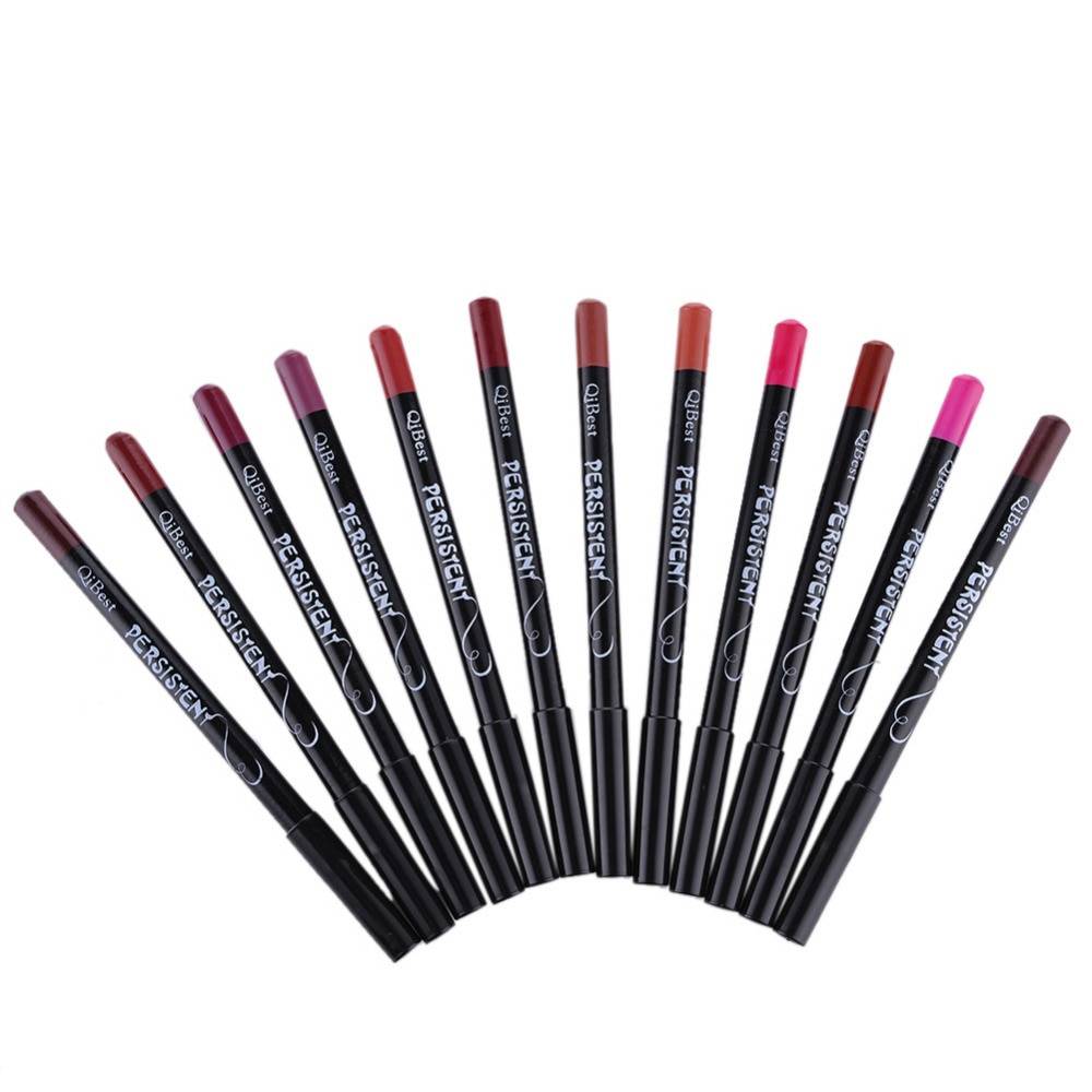 Waterproof Matte Lip Liner 12 Pcs Set Beauty & Wellness Lip Care cb5feb1b7314637725a2e7: 12 Pcs