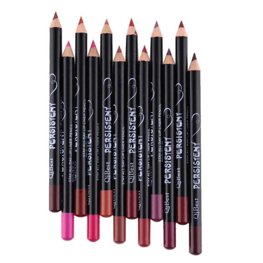 Waterproof Matte Lip Liner 12 Pcs Set Beauty & Wellness Lip Care cb5feb1b7314637725a2e7: 12 Pcs