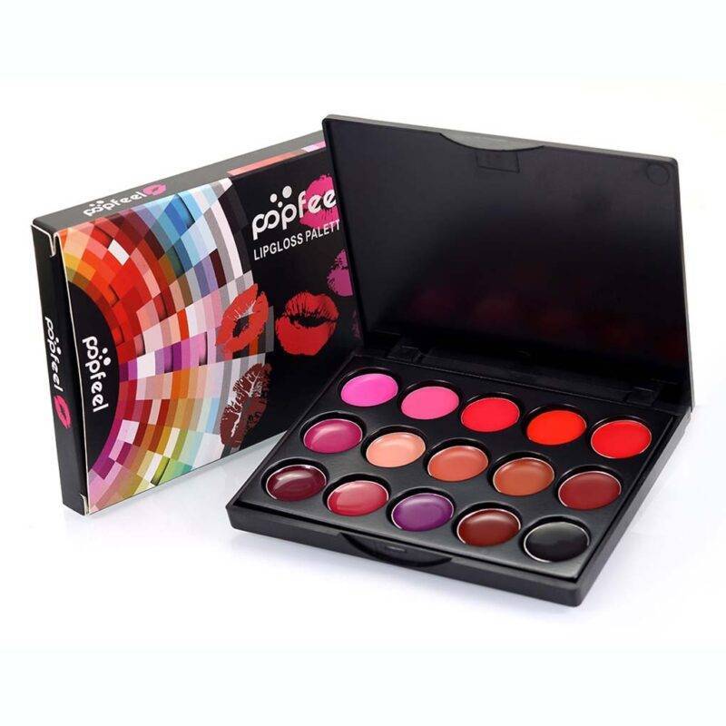 15 Colors Moisturizing Lip Gloss Palette Beauty & Wellness Lip Care cb5feb1b7314637725a2e7: 15 Colors