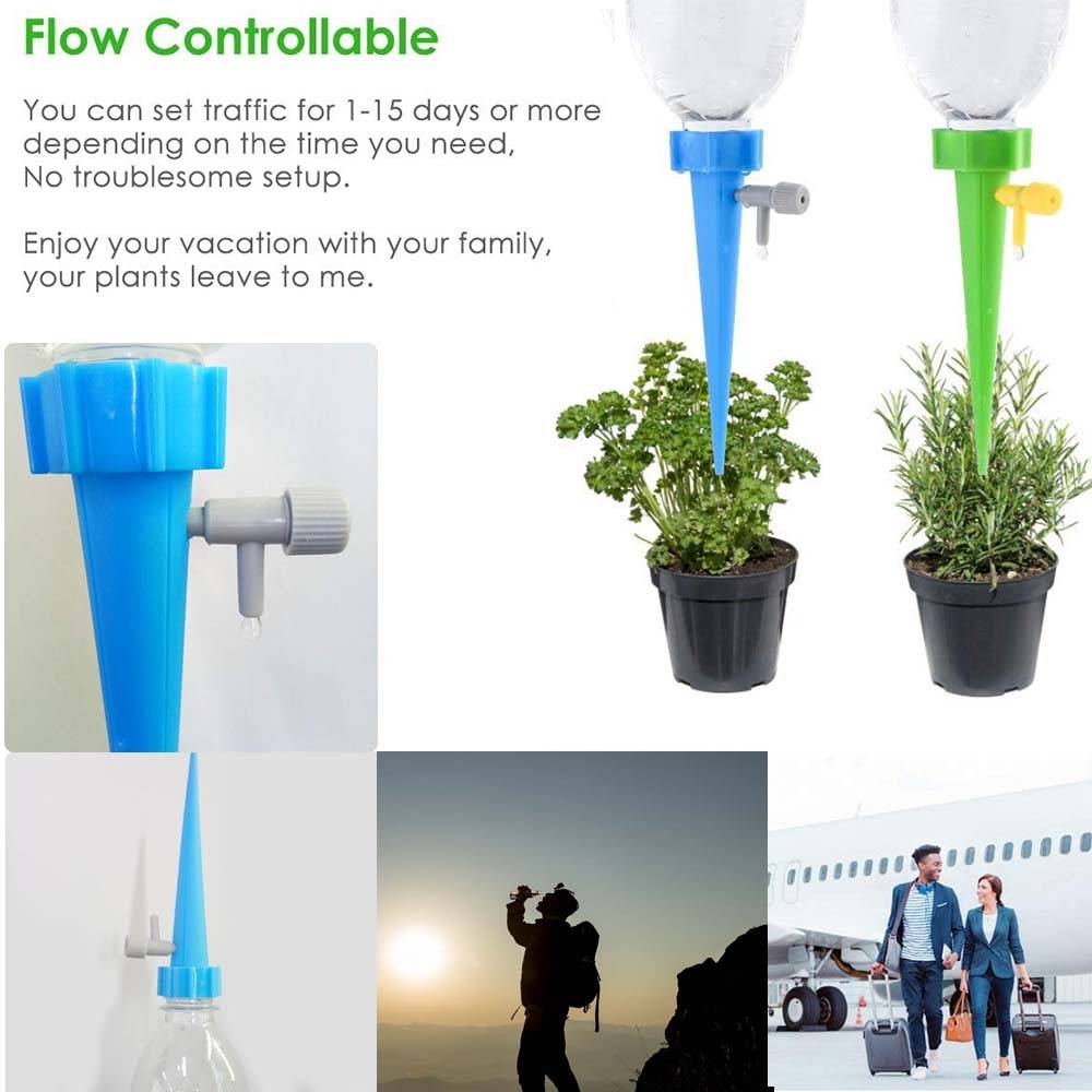 Set of Irrigation Watering System Spikes Garden Essentials Home & Garden 1ef722433d607dd9d2b8b7: Outside US
