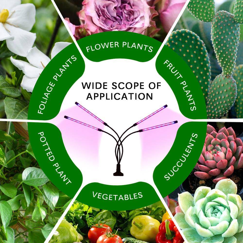 DC 5 V USB LED Hydroponics Lamp Garden Essentials Home & Garden 061330ff83c078d1804901: 15W Single head|18W Two Heads|27W Three Heads|30W Two Heads|36W Four Heads|45W Three Heads|60W Four Heads|9W Single Head