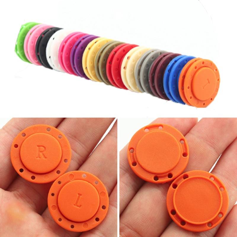 Magnetic Round Sewing Button Handicrafts Sewing cb5feb1b7314637725a2e7: Beige|Black|Brown|Dark Red|Gray|Green|Orange|Pink|Purple|Red|Rose Red|Royal Blue|White|Yellow
