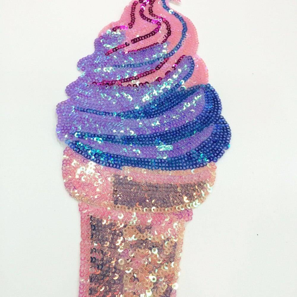 Ice Cream Designed Cloth Patch Embroidery Handicrafts New Arrivals