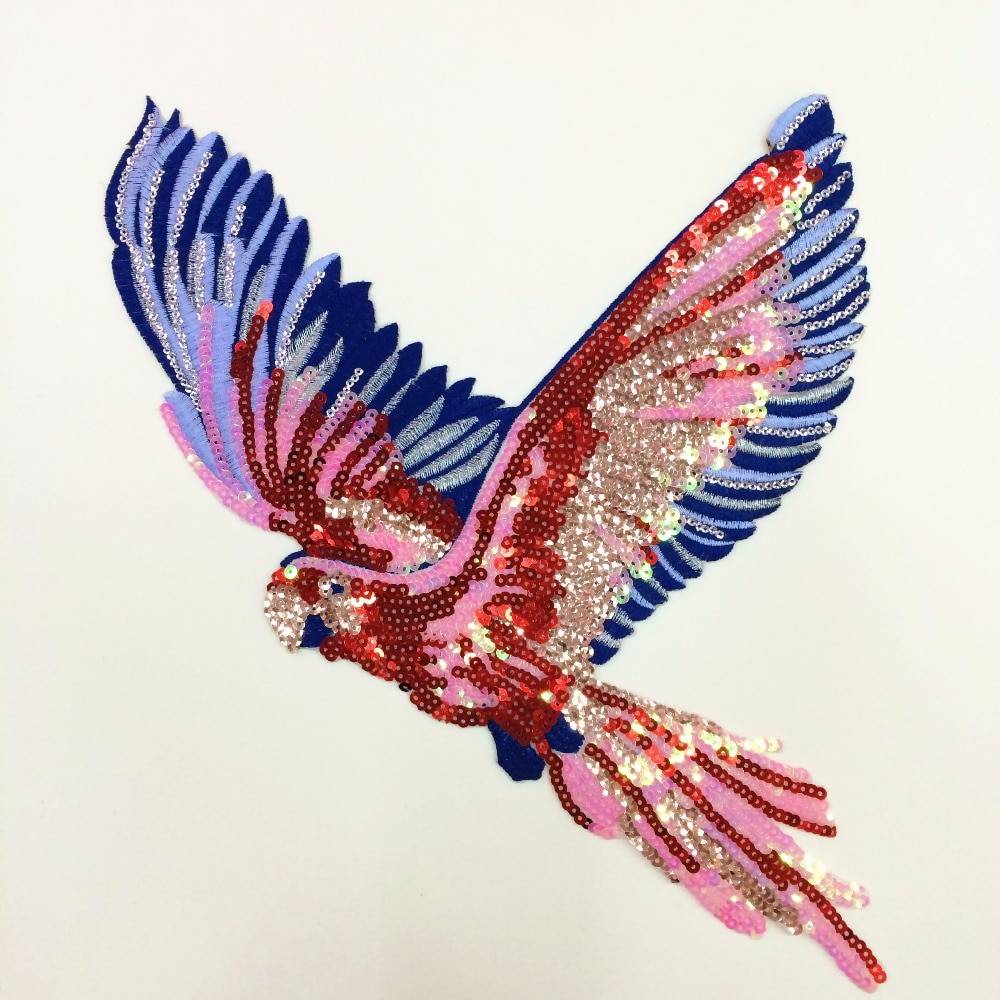 Bird Designed Decorative Patch
