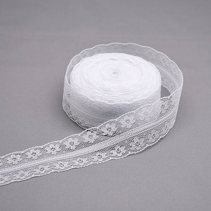 Trimming Lace Ribbon in White Color Handicrafts Sewing 32954654ac8fe66a1d09be: 2 cm / 0.79 inch|2.4 cm / 0.94 inch|2.5 cm / 0.98 inch|2.6 cm / 1.02 inch|2.7 cm / 1.06 inch|2.8 cm / 1.10 inch|4 cm / 1.57 inch